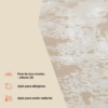Alfombra Ares Beige Borde Abstracto