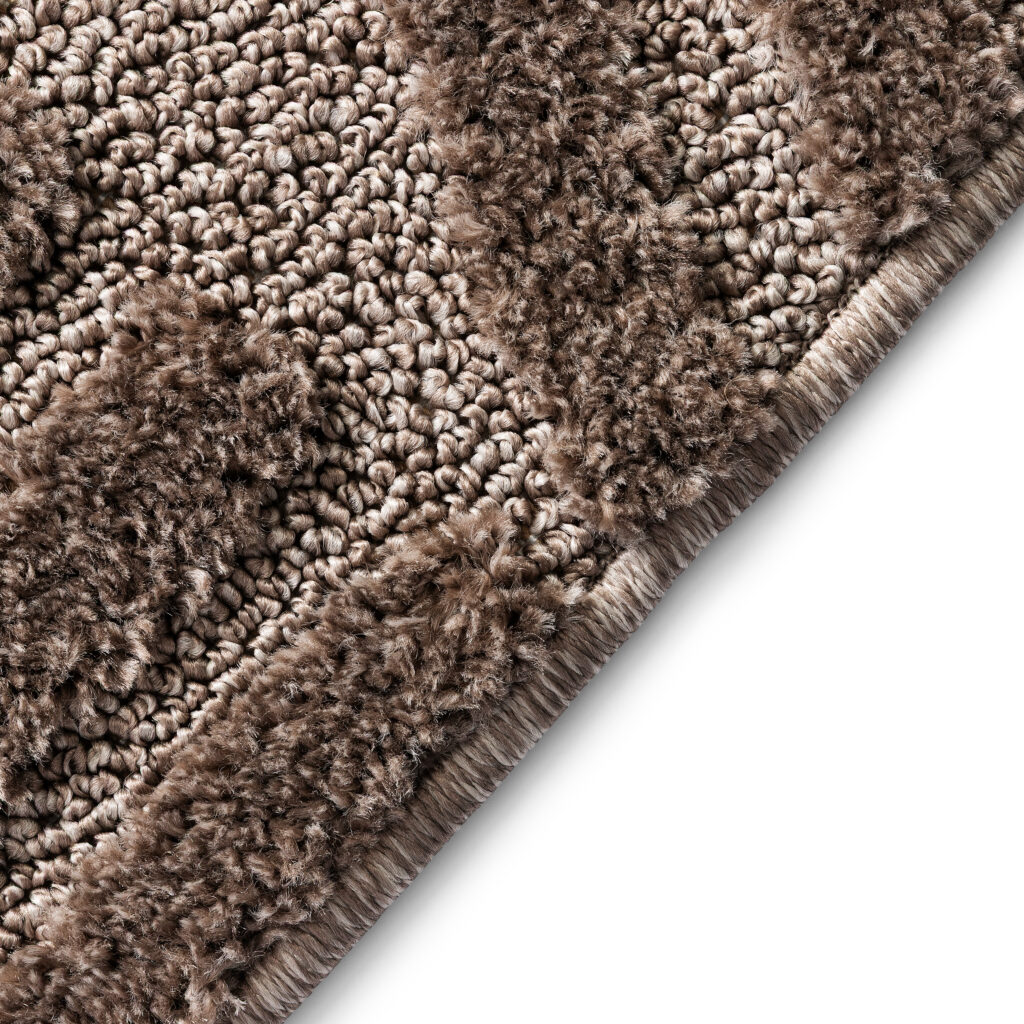 Alfombra Linea 3D Taupe Patchwork