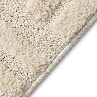 Alfombra Linea 3D Crema Patchwork