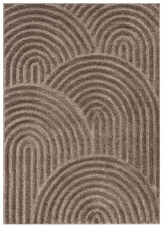 Alfombra Linea 3D Taupe Olas