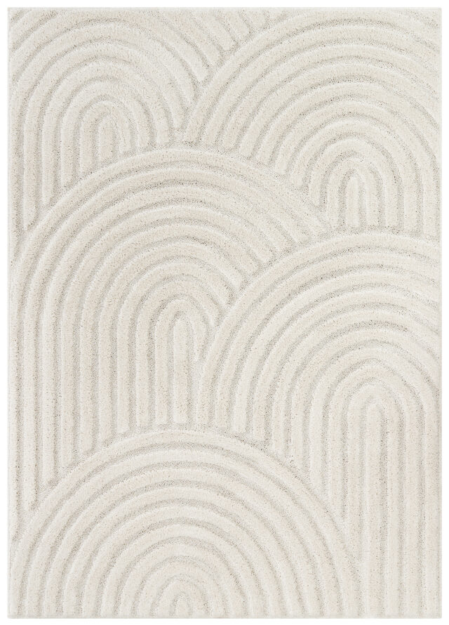 Alfombra Linea 3D Crema Olas