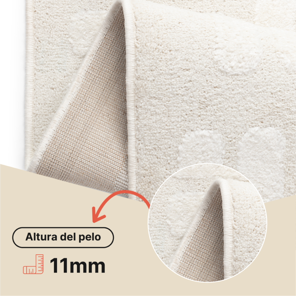 Alfombra Terra Crema Rayas