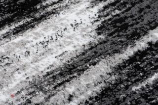 Alfombra de Pasillo Maya Gris Negro Abstracto