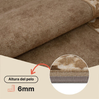 Pasillo Antideslizante Beige Mosaico