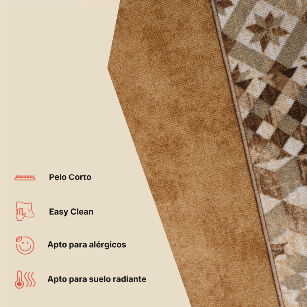 Pasillo Antideslizante Arena Mosaico