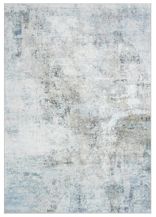 Alfombra Bari Azul Gris Vintage