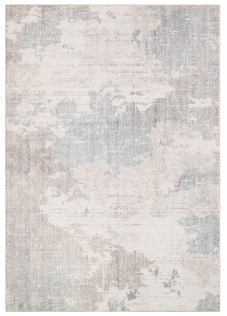 Alfombra Ash Gris Beige Antideslizante