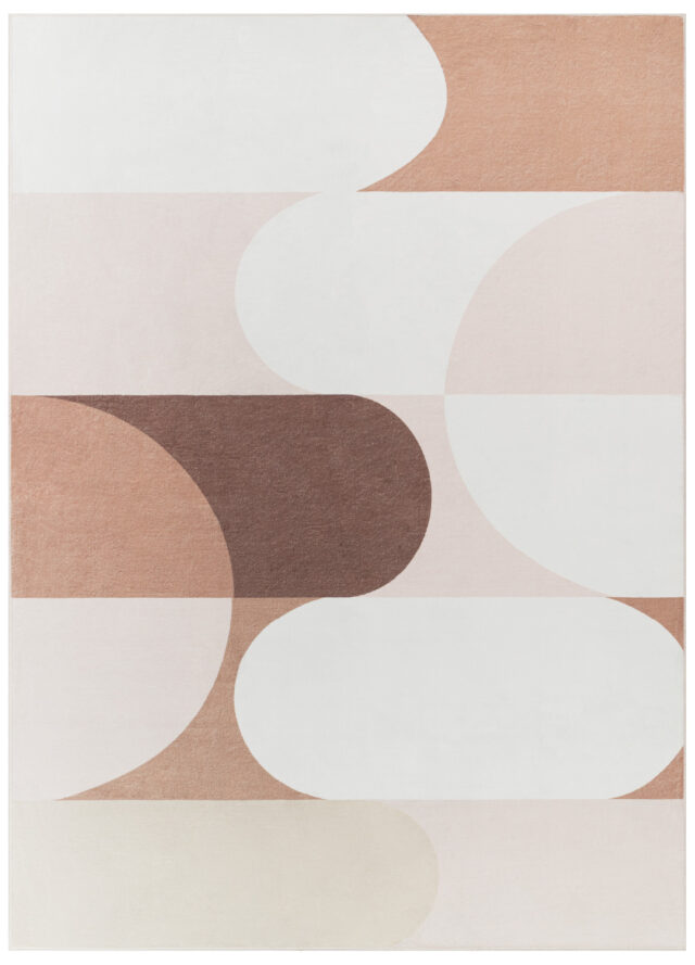 Alfombra Wisp Beige Pastel Geométrico
