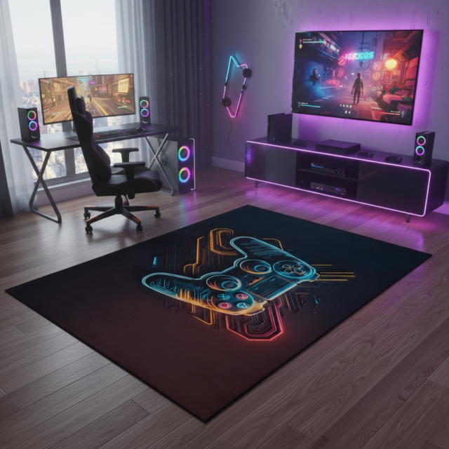Alfombra Joy Neón Pad Antideslizante