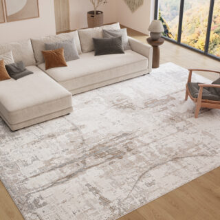 Alfombra Trend Beige Abstracta