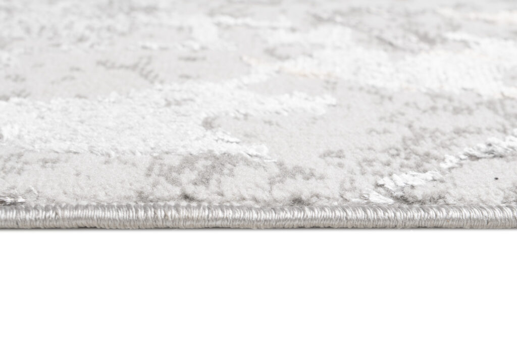 Alfombra de Pasillo Crystal Gris Beige Abstracto