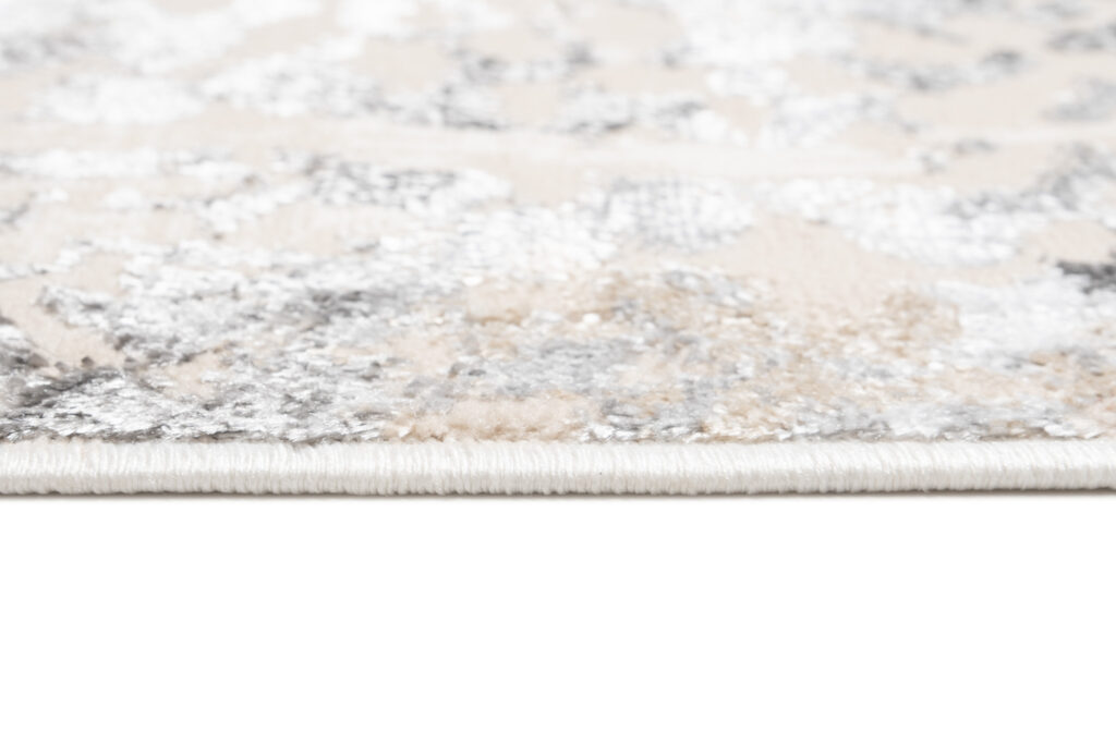 Alfombra de Pasillo Crystal Beige Gris Retro