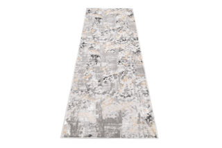 Alfombra de Pasillo Crystal Gris oscuro Retro
