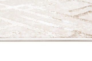 Alfombra de Pasillo Crystal Beige Marrón Rombos