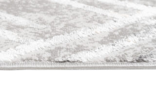 Alfombra de Pasillo Crystal Gris oscuro Rombos