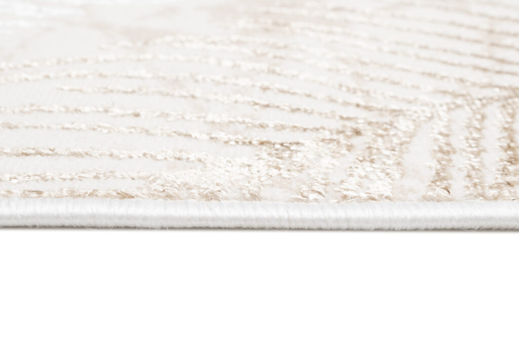 Alfombra de Pasillo Crystal Beige Hojas
