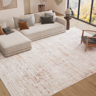 Alfombra Trend Beige Óxido Moderna
