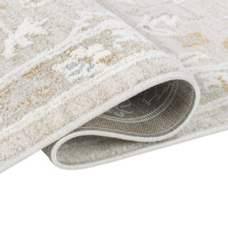 Alfombra Trend Beige Gris Floral