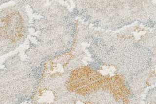 Alfombra Trend Beige Gris Floral