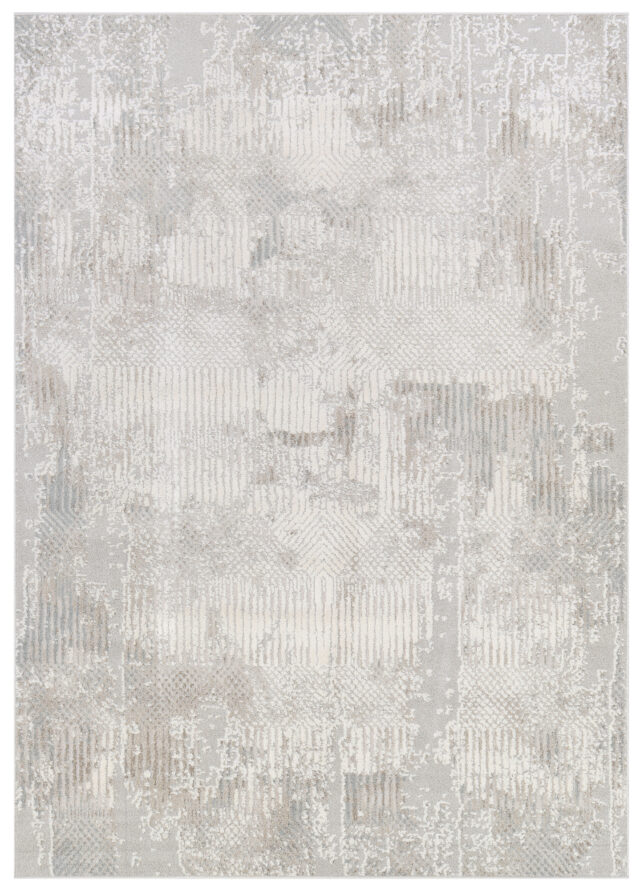 Alfombra Trend Beige Gris Abstracta