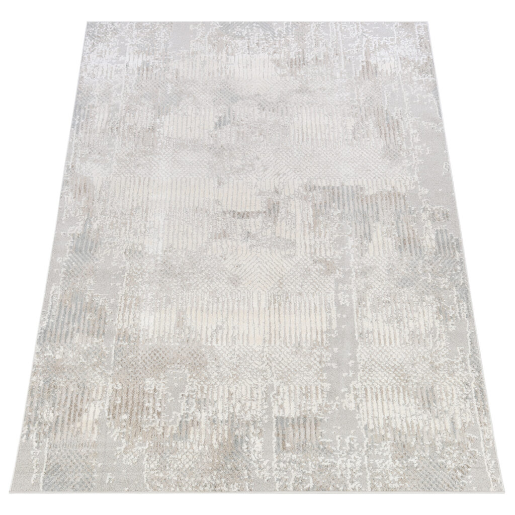 Alfombra Trend Beige Gris Abstracta