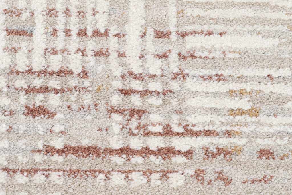 Alfombra Trend Beige Multicolor Líneas