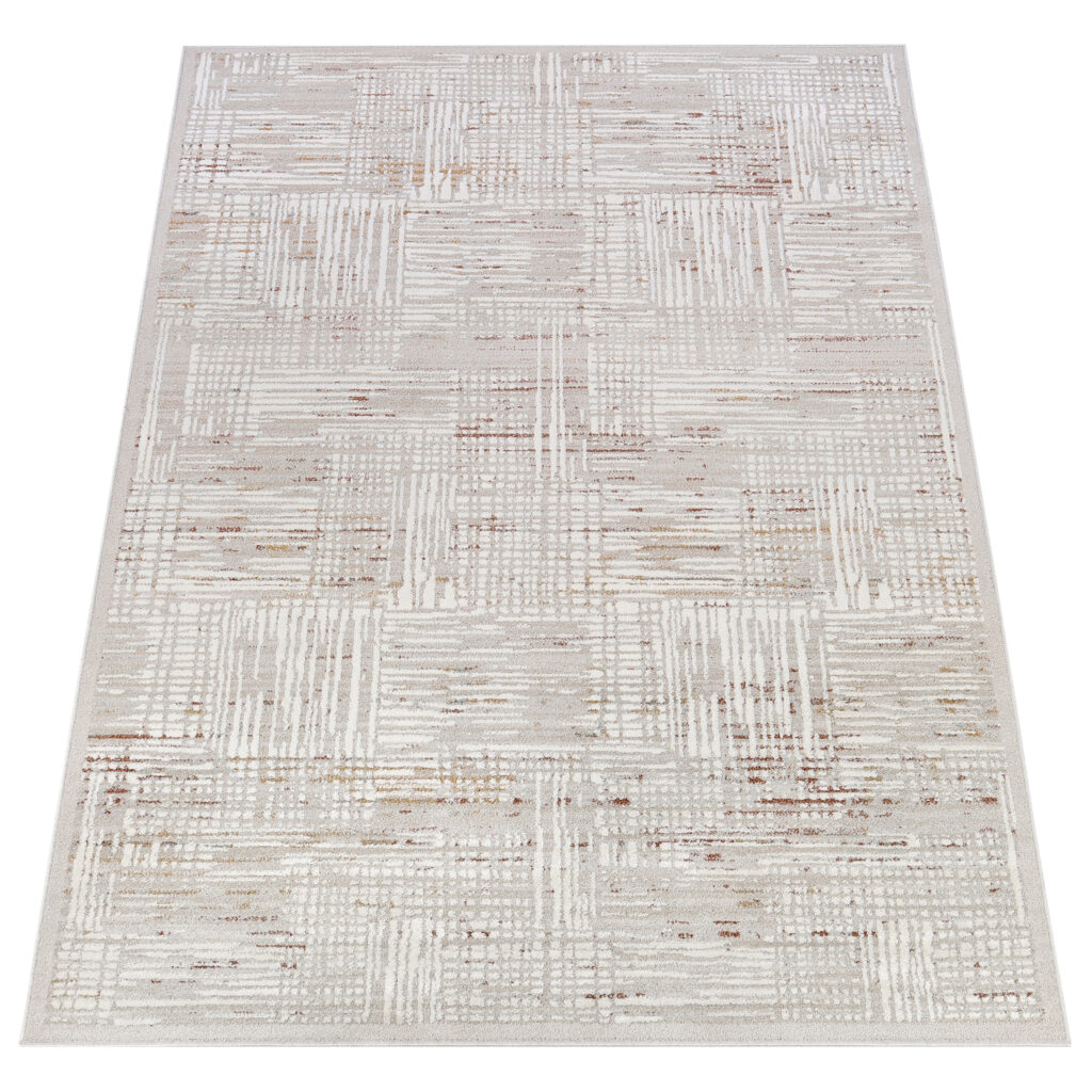 Alfombra Trend Beige Multicolor Líneas