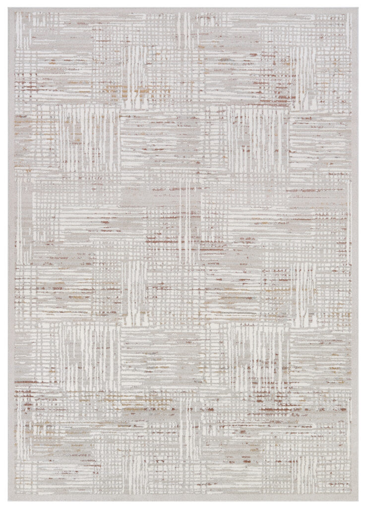 Alfombra Trend Beige Multicolor Líneas