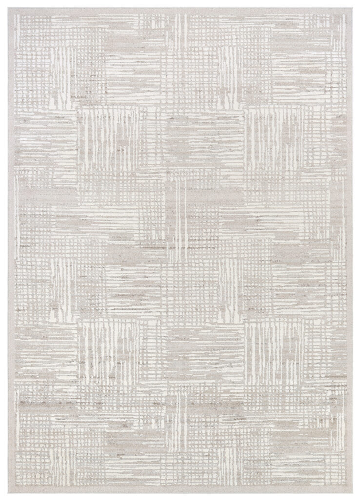 Alfombra Trend Beige Moderna Líneas