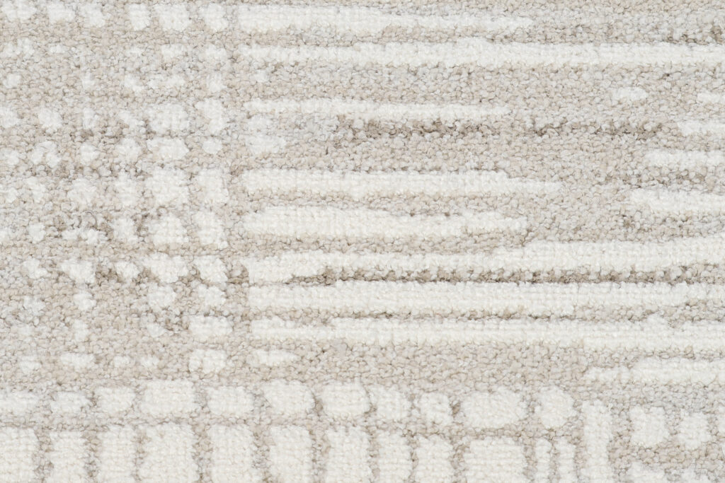 Alfombra Trend Beige Moderna Líneas