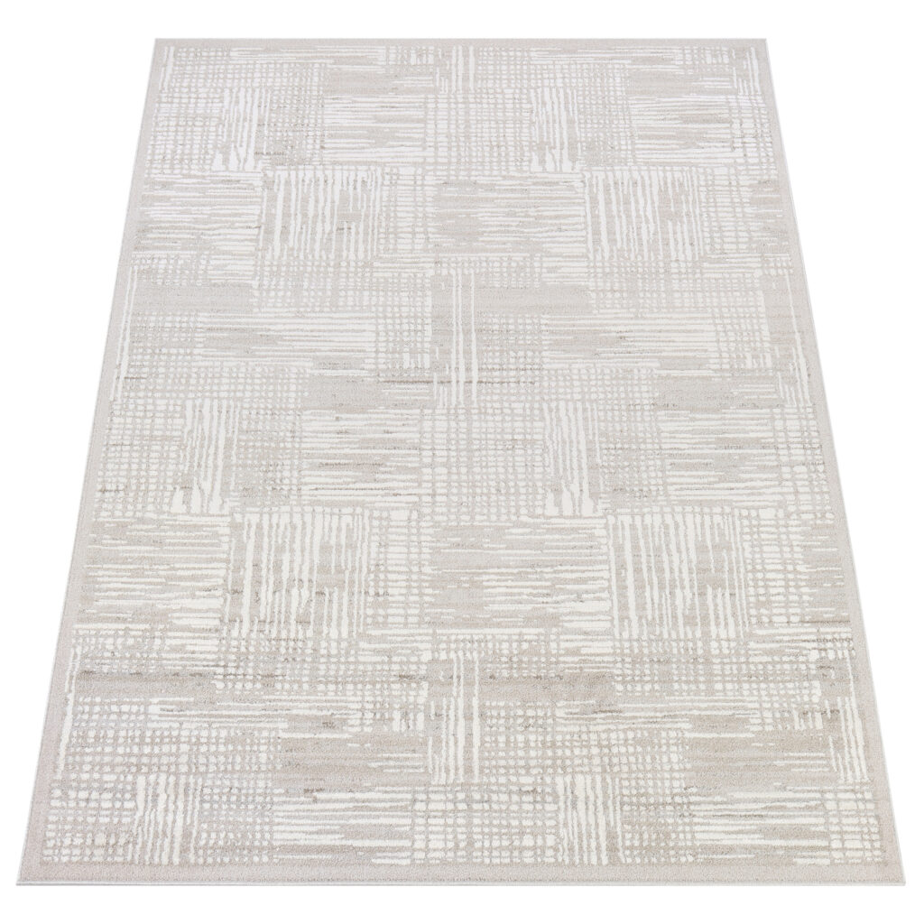 Alfombra Trend Beige Moderna Líneas