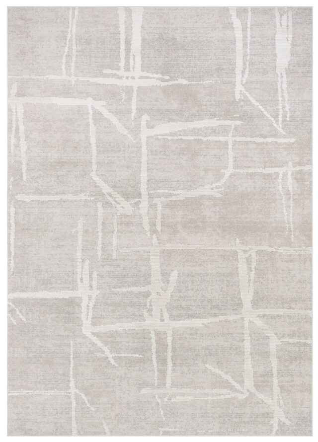 Alfombra Trend Gris Beige Geométrica