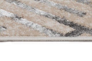 Alfombra de Pasillo Crystal Gris Beige Rombos